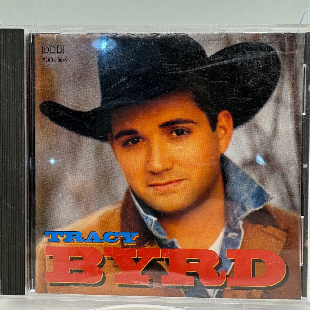 Tracy Byrd Self Titled Debut Album CD‎ 1993 MCA MCAD-10649 Country Holdin Heaven